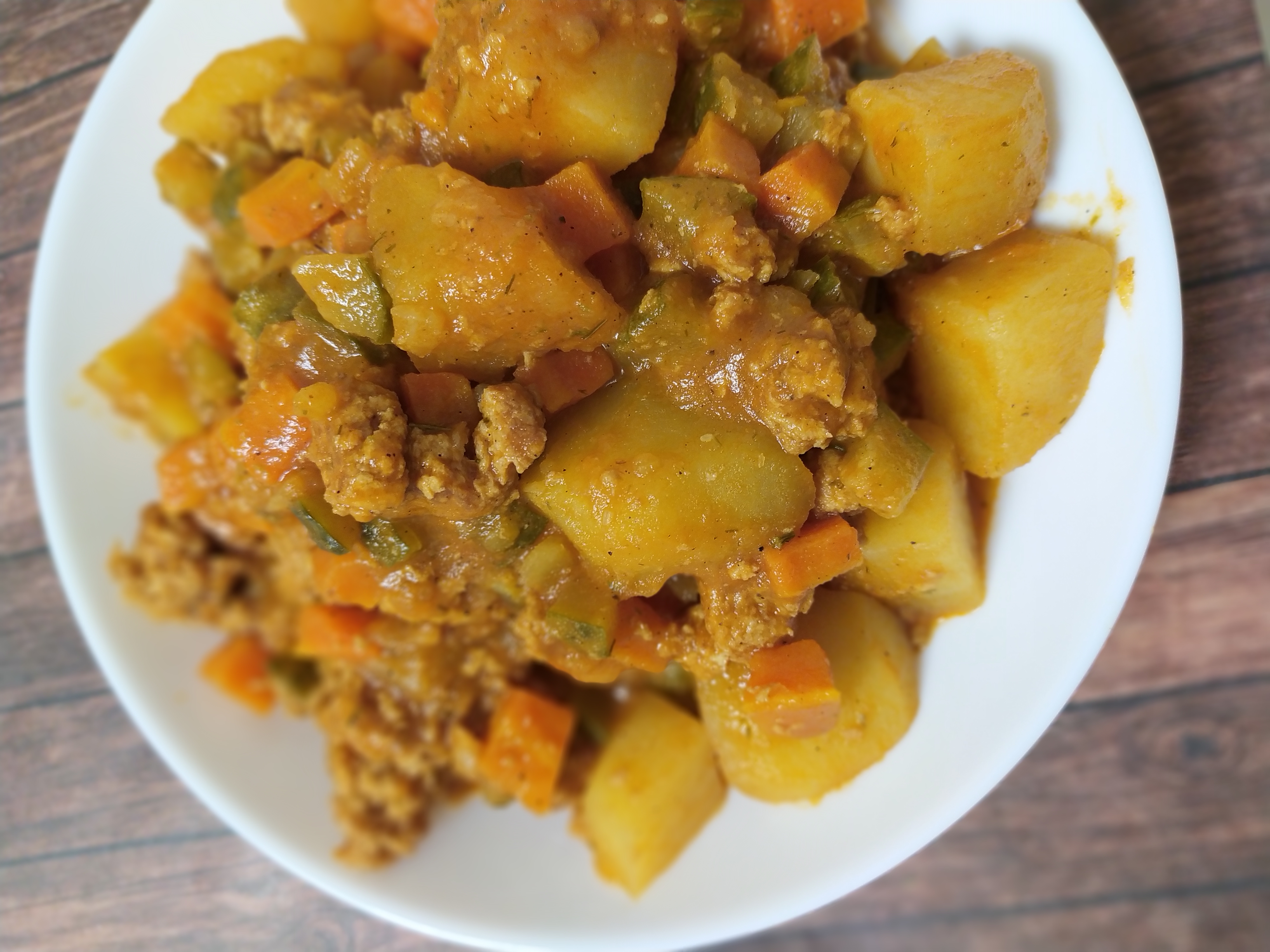 Азу по-татарски без мяса (веган)