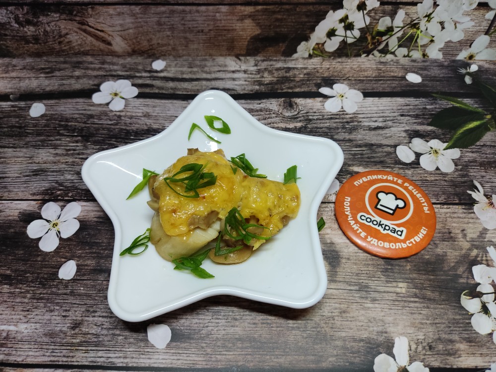 Запечëнные гребешки