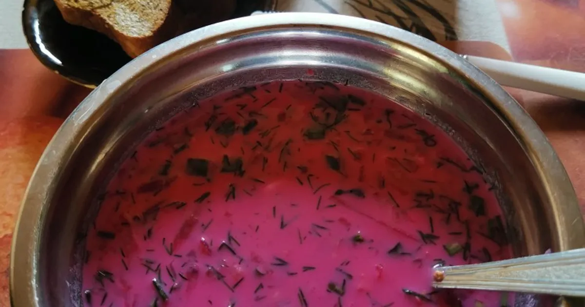 Холодник свекольный (холодный летний суп) рецепт с фото пошаговый от ...