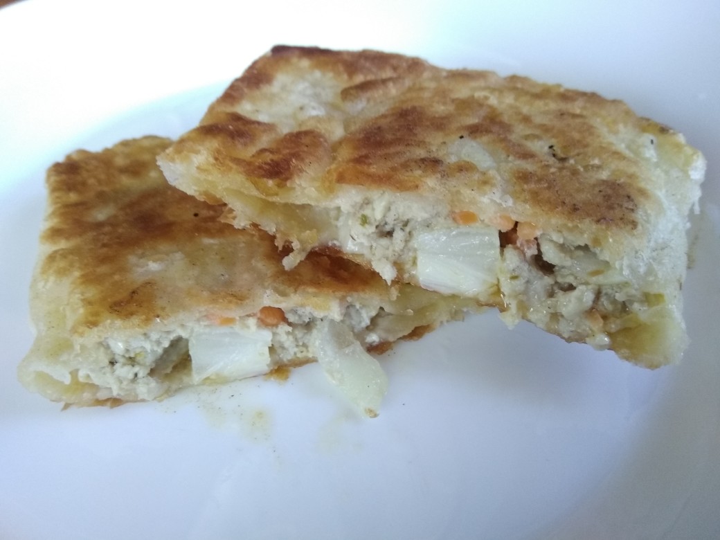 Пирожки с фаршем и морковью. 😋