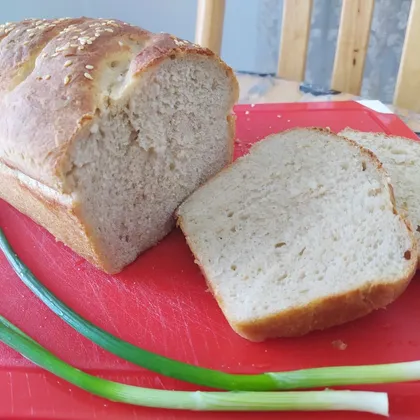 Постный хлеб на рассоле в духовке