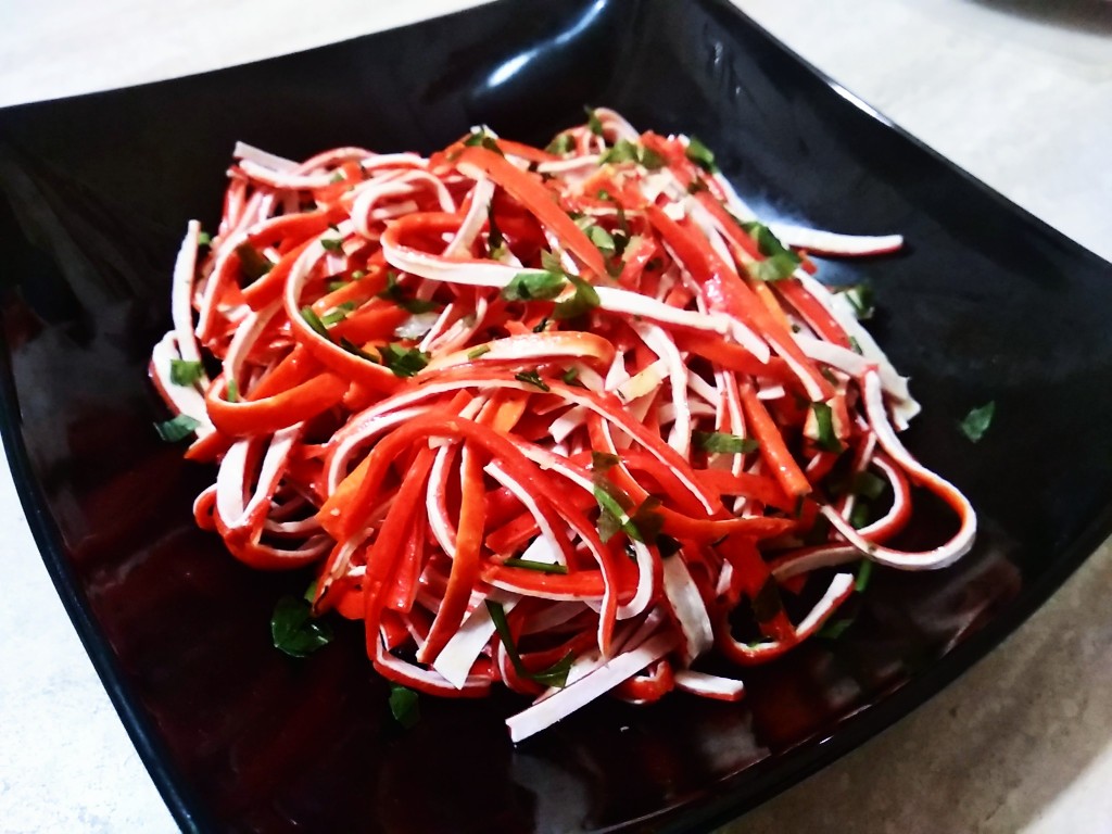 Маринованные крабовые палочки