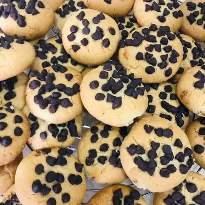 Песочное печенье ёжики с шоколадом