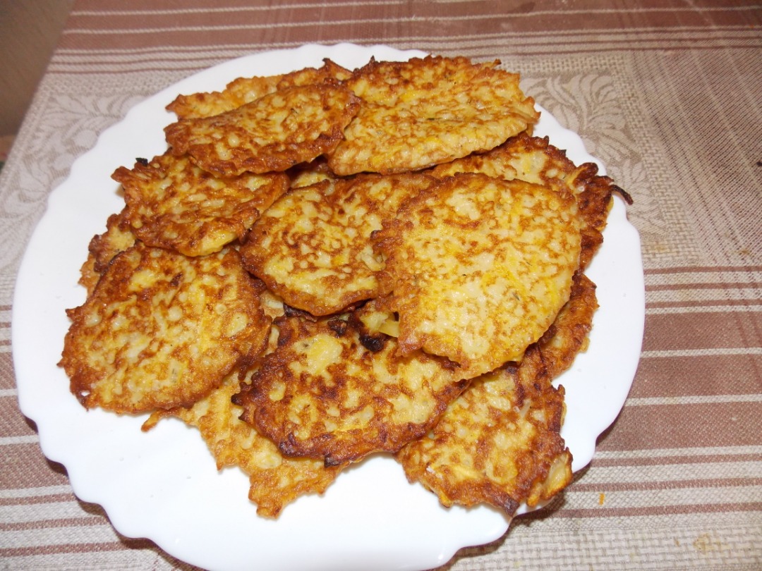 Драники из тыквы