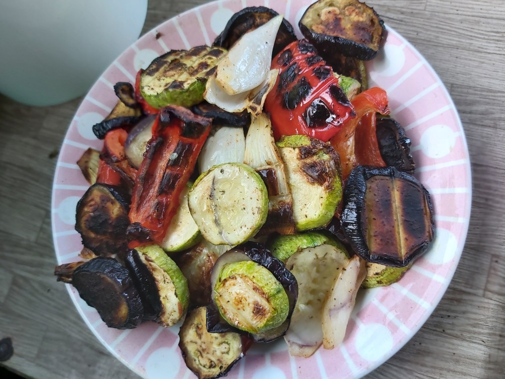 Овощи на мангале