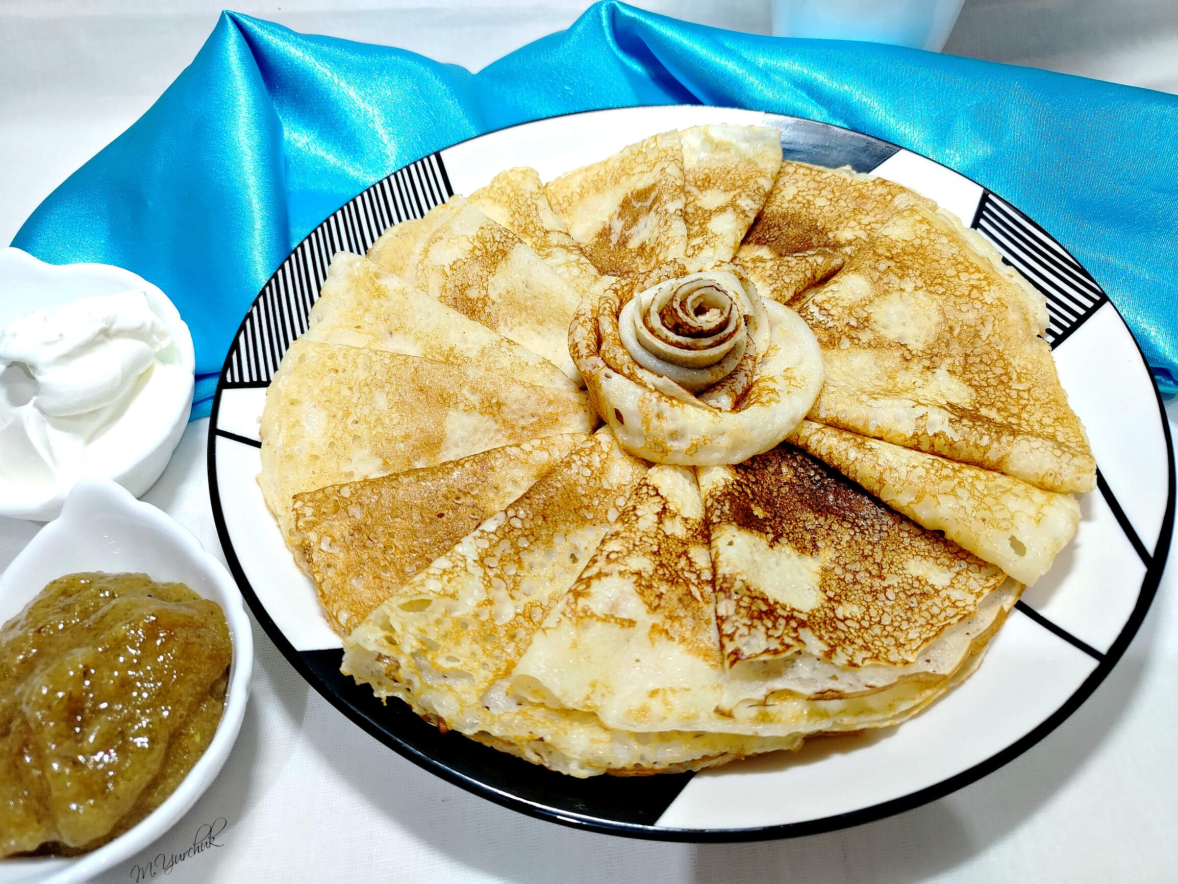 Блинчики на манке 