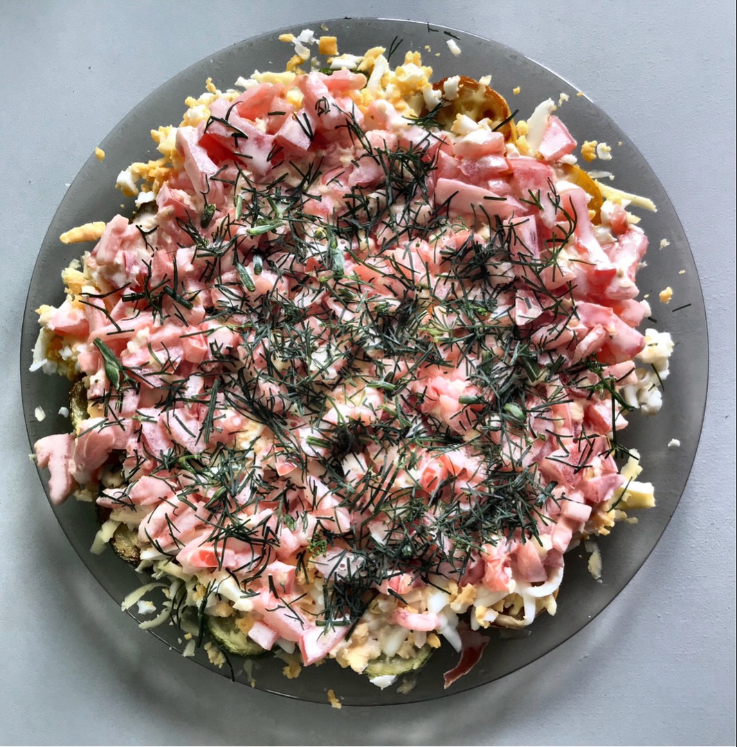 Кабачок под шубой