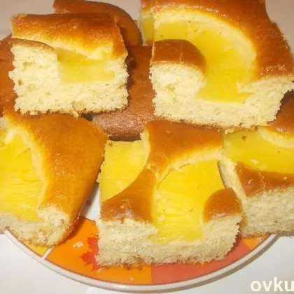 Вкуснейший пирог с ананасами