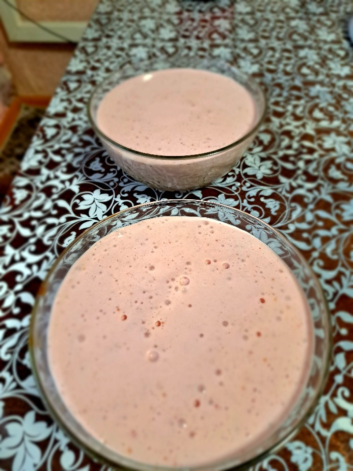 Творожно-ягодное желе 