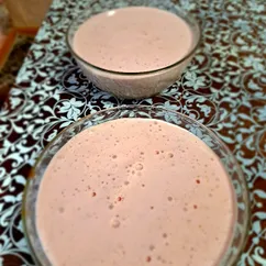 Творожно-ягодное желе 