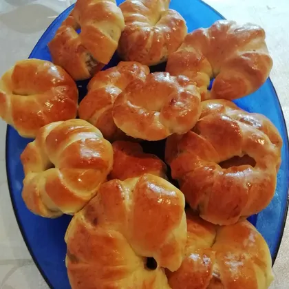 Нежные рогалики с повидлом в духовке.🥐🥐🥐