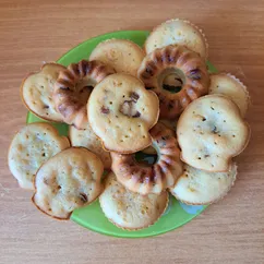 ПП кексы с вяленой клюквой
