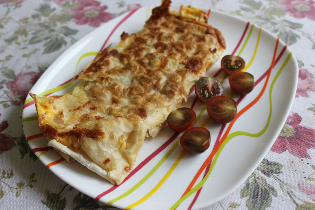 Пошаговые фото инструкции к рецепту Ёка - лаваш с яйцом и сыром