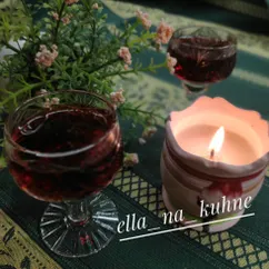 Наливка из вишни//малины с мятой🍷