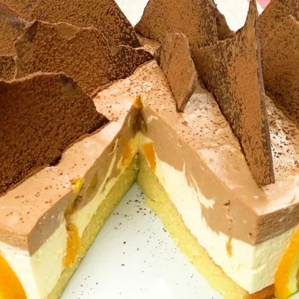 В предвкушении Нового Года. Шоколадный торт с апельсинами | Chocolate cake with oranges