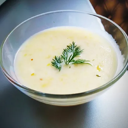 Сырный Суп с курицей и шампиньонами