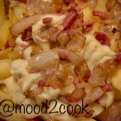 Картофель фри с беконом и трюфельным майонезом | Loaded Potato with Bacon and Truffle Mayonnaise