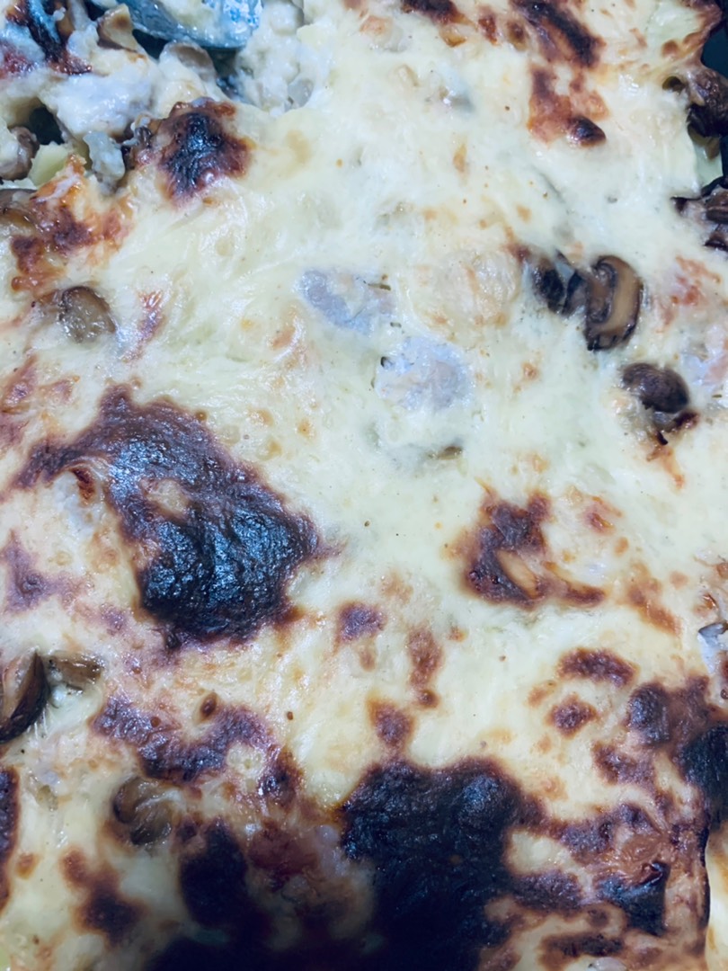 Жюльен с картофелем