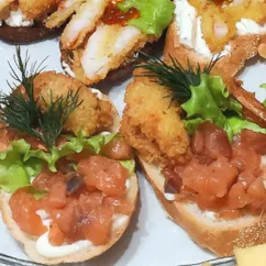 Брускетты "2 в 1" 