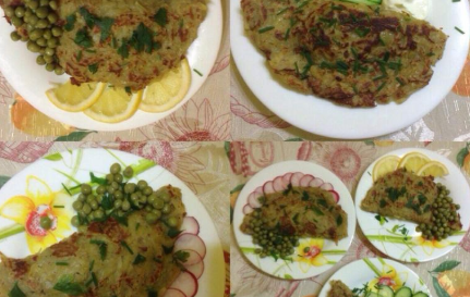 Драники с начинкой по-польски
