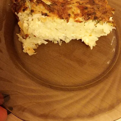 Картофельная запеканка с сыром и чесноком