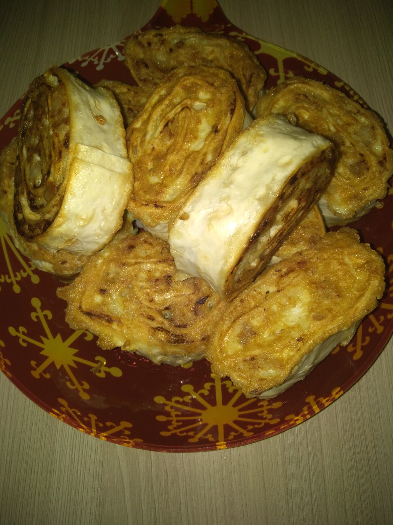 Лаваш с фаршем