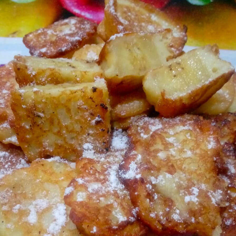 Бананы в кляре с кокосовой стружкой😀