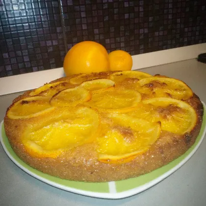 Апельсиновый пирог 'Новогодний'