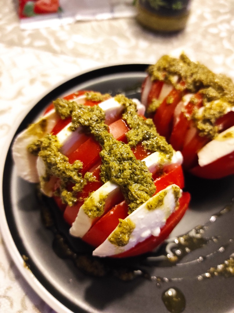 Фаршированные помидоры в итальянском стиле