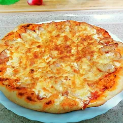 Пицца🍕 на дрожжевом тесте