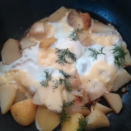 #Кулинарный марафон-2 Картошка с яйцами