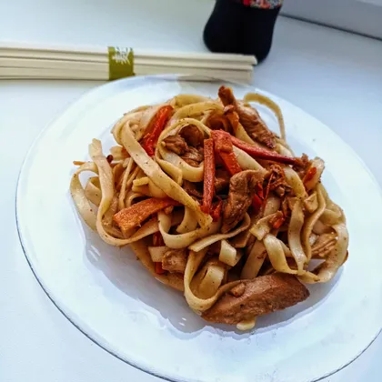 Лапша wok или udon