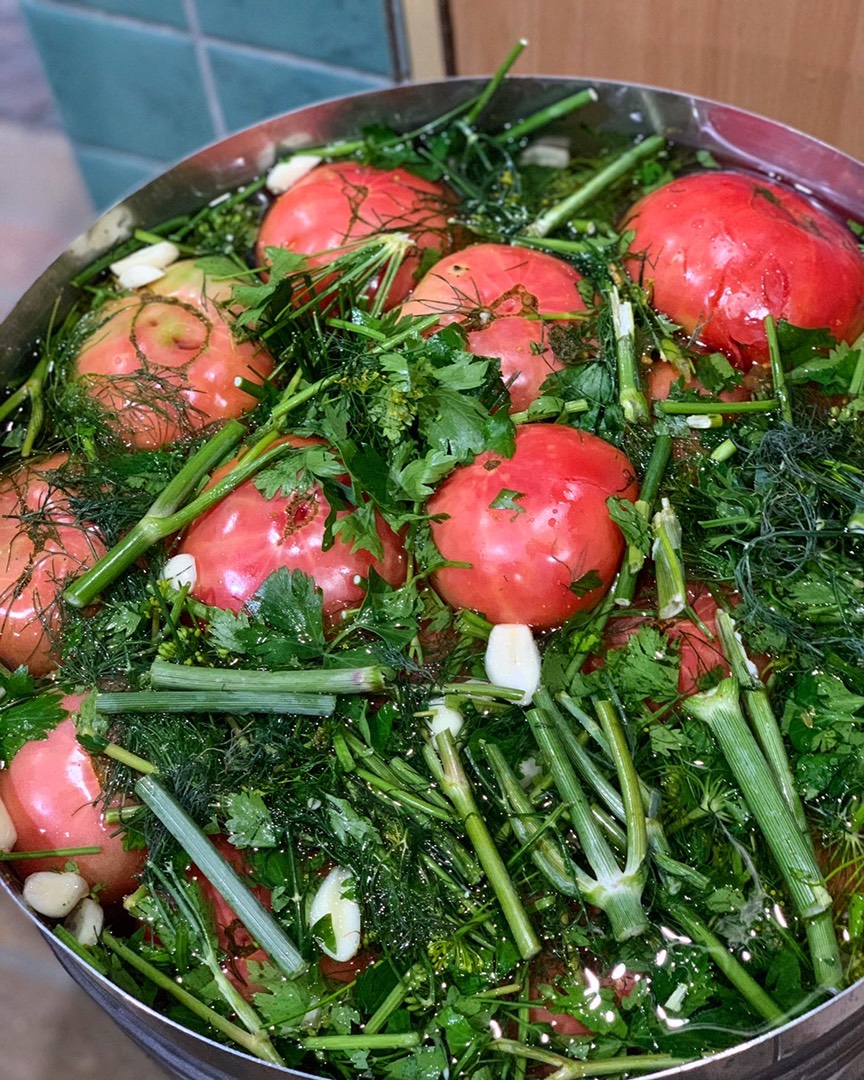 зеленые маринованные помидоры рецепты на зиму | Дзен