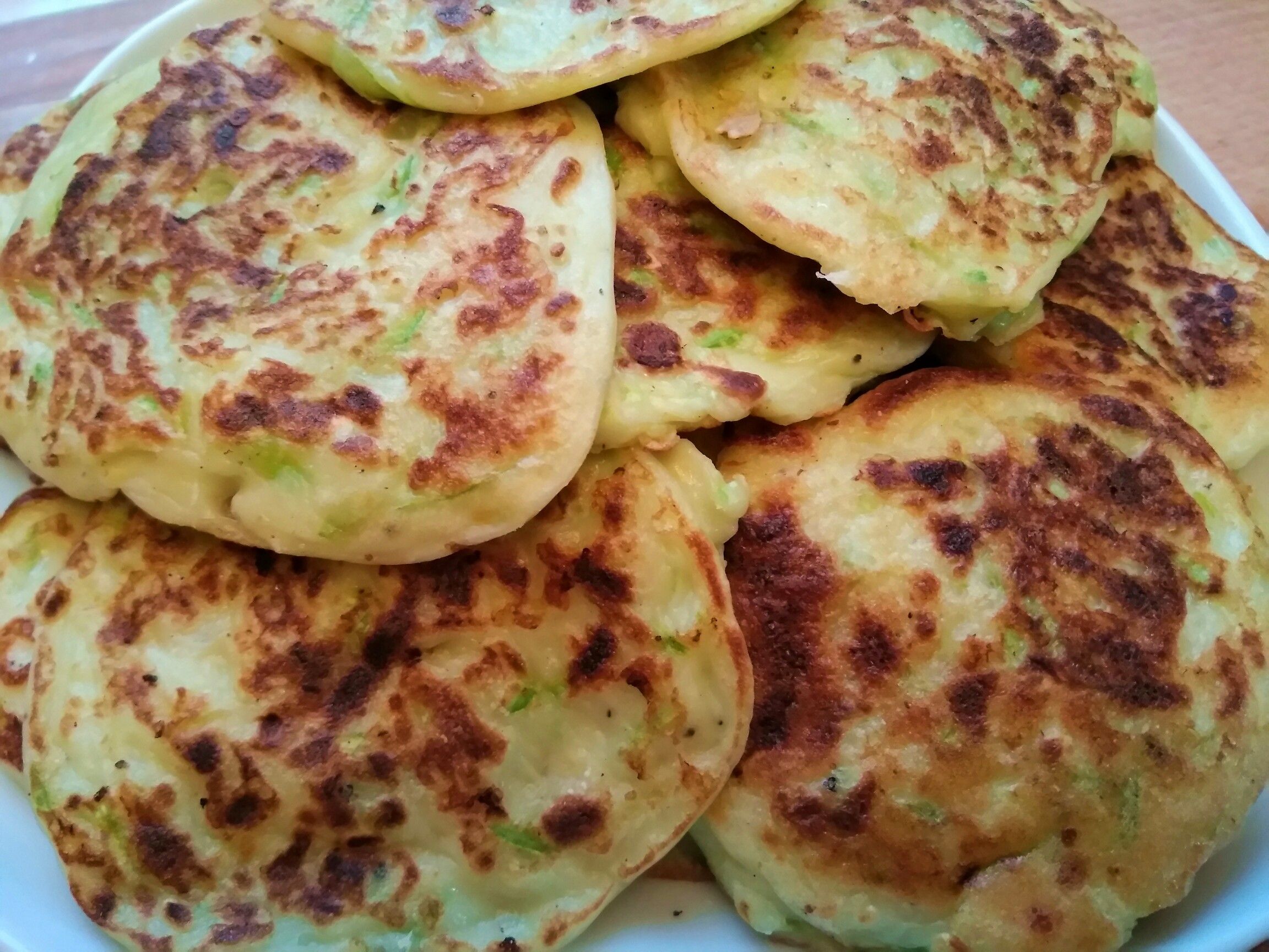 Кабачковые оладьи