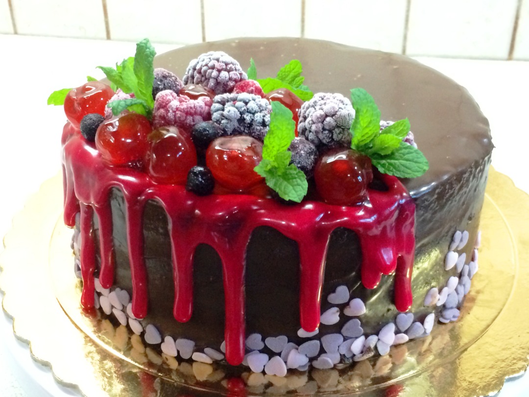 Королевский шоколадный  бисквит и два вкуснейших десерта из него