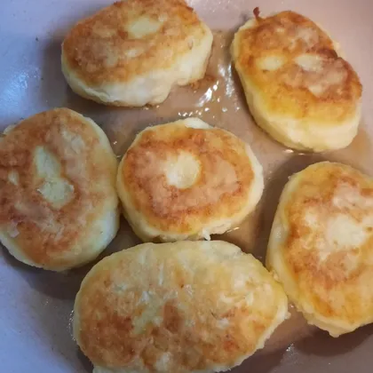 Картофельные котлетки с сыром