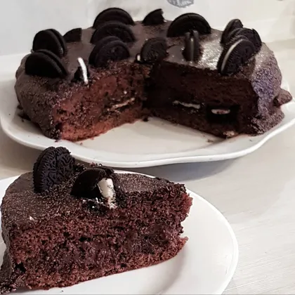 ❄ Шоколадный кекс с печеньем 'Oreo' ❄