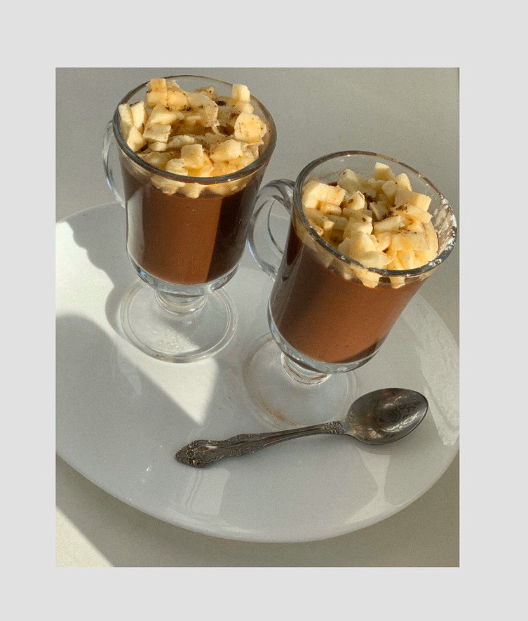 Десерт с какао