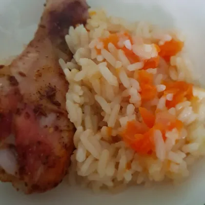 Куриные ножки с рисом в духовке