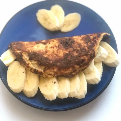 Овсяноблин с бананом на рисовой муке