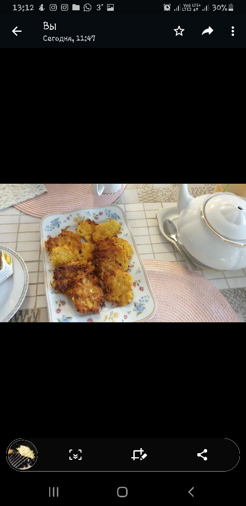 Картофельные оладьи хрустяшки