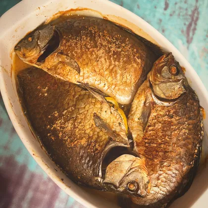 Караси запечённые с лимоном🍋