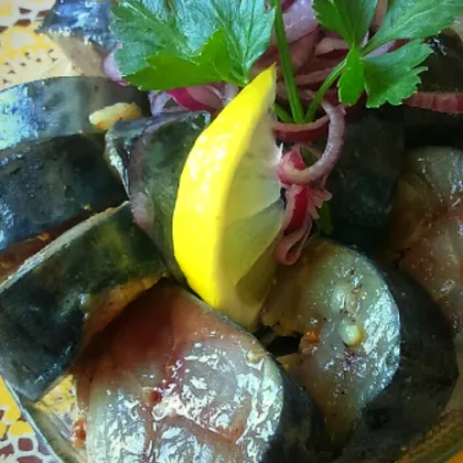 Маринованная скумбрия