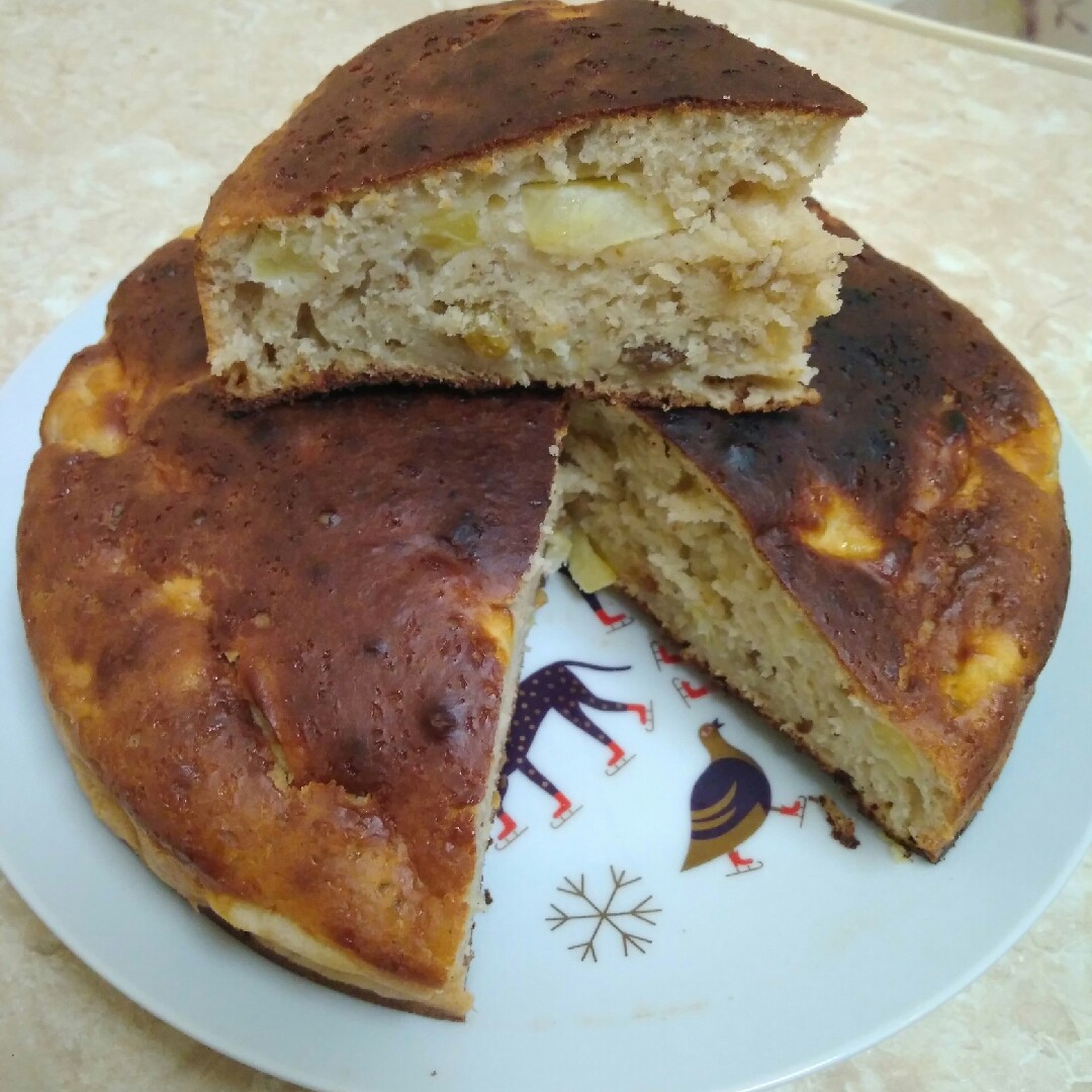 Кекс на кефире с изюмом — рецепт с фото пошагово