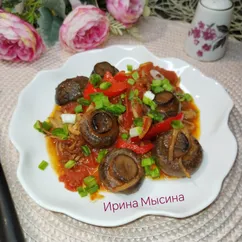 Жаркое из грибов и овощей