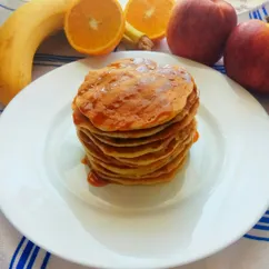 Панкейки с бананом