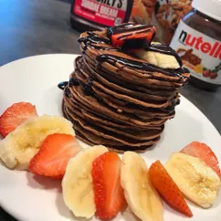 Шоколадные панкейки🍫