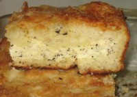 Пирог картофельный с брынзой