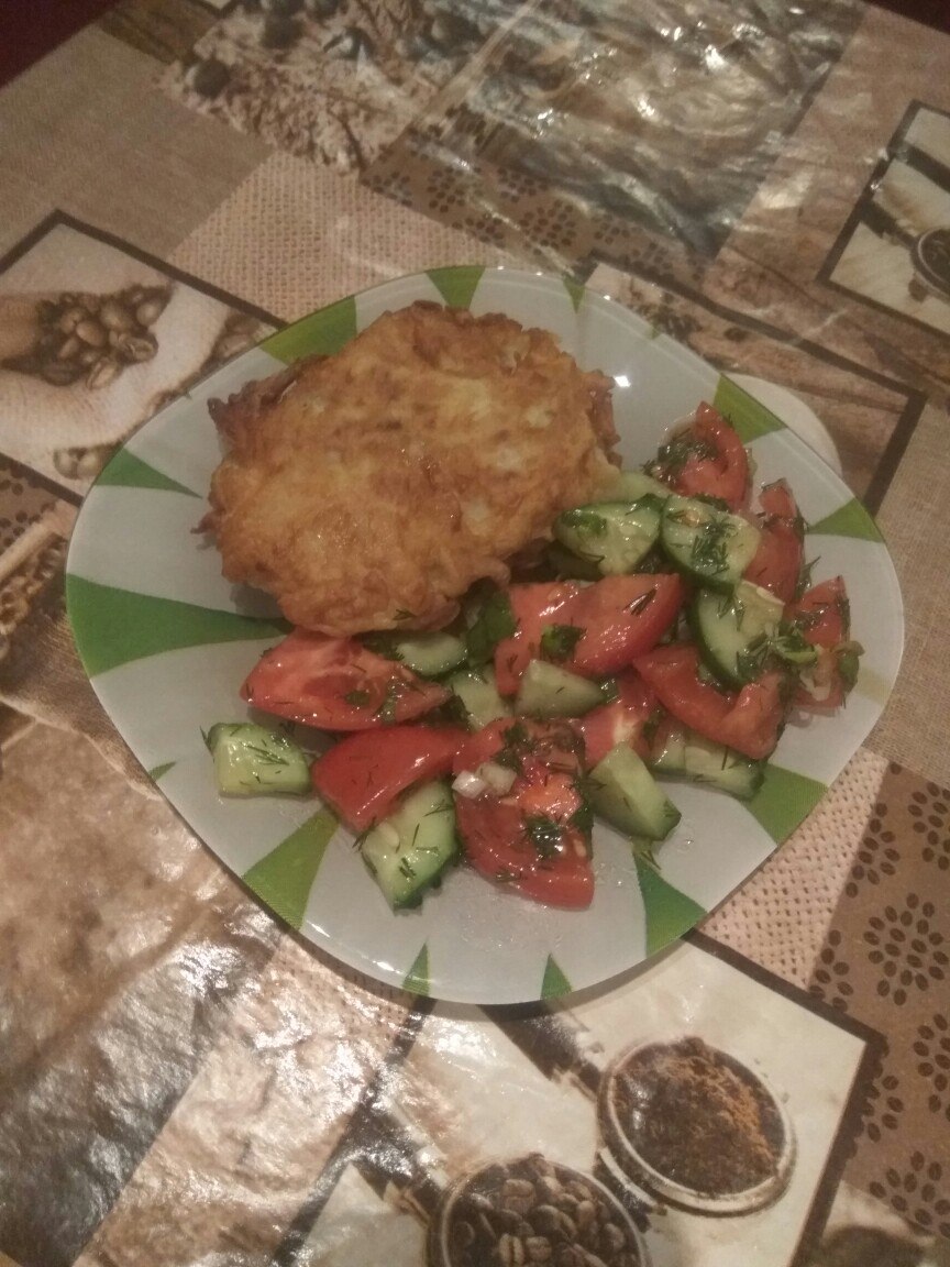 Рыба в картофельной корочке