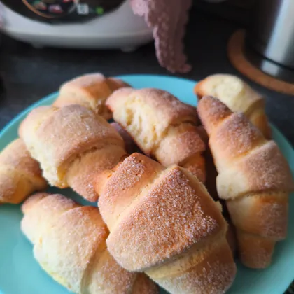 Творожные рогалики